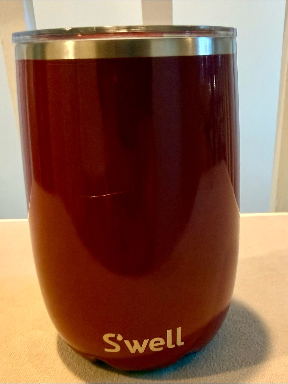 S'well Deep Maroon Stainless Wine Tumbler